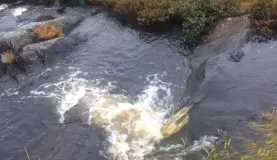 Iron-rich creek, L'anse aux Meadows